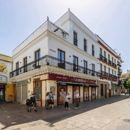 Alzhara Ii Balcon Triana Torre Pelli Sevilla