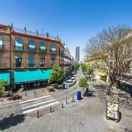Alzhara Ii Balcon Triana Torre Pelli * 세비야